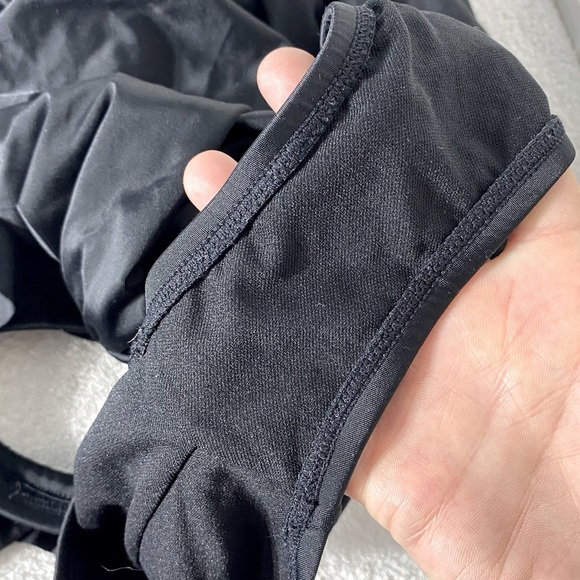 Kona Sol Black Ruffled One Piece Bathing Suit Swimsuit S - Picture 9 of 16